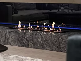 EcoSmart Fire XL1200 bioethanol burner brings modern indoor fireplace design to Project Emerson by Jajo & Co