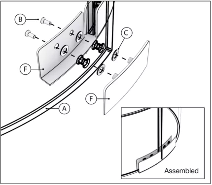 Assembly Steps - Glass Fire Screens 8