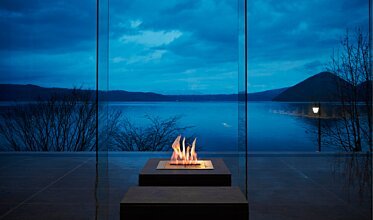 The Lake View Toya Nonokaze Resort - Residential fireplaces