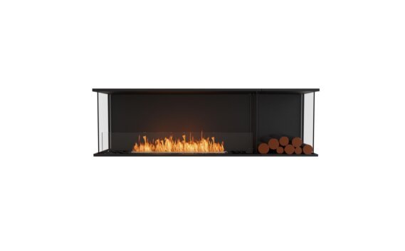 Flex 68 - Ethanol / Black / Installed view - Logs not included by EcoSmart Fire