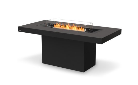 Gin 90 (Bar) Fire Table - Ethanol / Graphite / Optional Fire Screen by EcoSmart Fire