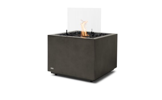 Sidecar 24 Fire Table - Ethanol - Black / Natural / Optional fire screen by EcoSmart Fire