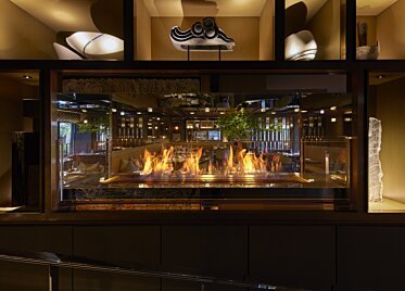 HOTEL THE MITSUI KYOTO - Built-in fireplaces