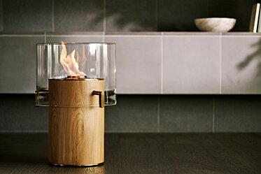 Pillar 3T Designer Fireplace - In-Situ Image by EcoSmart Fire